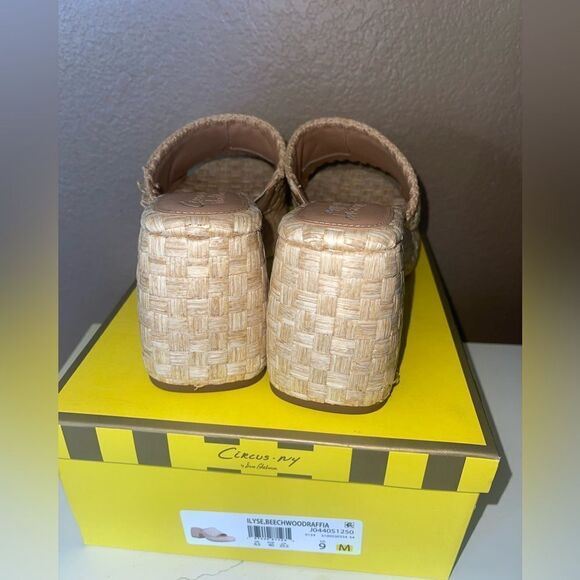 Circus NY by Sam Edelman Women's Ilyse Heeled platform Sandal mule size 9 - Picture 4 of 7